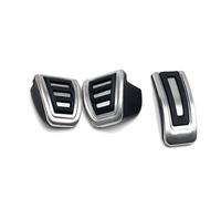Intérieur Couverture Repose-Pied Pour Skoda Pour Rapid Pour Octavia 5E 5F Pour A7 2012-2021 RHD Voiture Carburant Frein Mort Pédale Couvre Pédales pour Gaz et Freins(Manual 3pcs)