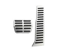 Intérieur Couverture Repose-Pied Pour VW Pour Golf 5 6 MK5 MK6 Pour Scirocco Pour Tiguan Kit Couvre-pédales Repose-pieds Voiture À Conduite Gauche Capuchons Pedale(AT without Rest)