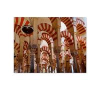 Intérieur de la cathédrale La Mezquita à Cordoue, Andalousie, Espagne，Jigsaw Puzzle 1000 Pièces Puzzles Adultes Enfants Intéressant 1000 Pièces Puzzle Personnalisé Jouets（50x70cm）-N10