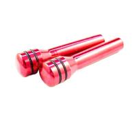 Intérieur De La Voiture Compatible Avec BMW Pour E90 E60 E39 E46 F10 F30 2 Pièces Tige De Serrure De Porte Intérieure De Voiture Couvercle De Bouton De Verrouillage De Goupille De Porte(Red)