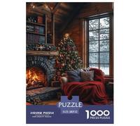 Intérieur de Maison en Bois Puzzle 1000 Pièces Educa Jouet Cadeau Unique De l'art De La Décoration intéressant Jeu Éduchatif Challenge Toy Adultes & Enfants des 14 Ans 52x38cm/1000pcs