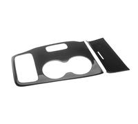 Intérieur De Voiture Accessoires Intérieurs Voiture Levier Vitesse Porte-gobelet Panneau Décoration Garniture Autocollants Pour Jeep Pour Grand Pour Cherokee 2014 2015(Aspect fibre de carbone)