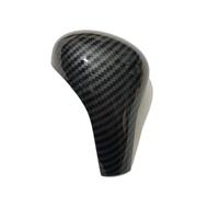 Intérieur de voiture Compatible Avec A4 A5 A6 C6 Q5 Q7 2008 2009 2010 2011 2012 ABS En Fibre Carbone Levier Vitesse Pommeau Levier Vitesse Poignée Protection Garniture Intérieur De Voiture