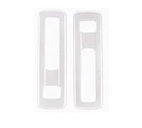 Intérieur de voiture Compatible avec Benz A classe pour CLA W177 C118 2019 2020 2021 2022 Autocollants pour cadre commutateur lampe lecture toit voiture(Silver)