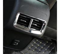 Intérieur de voiture Compatible Avec Chevrolet Pour Equinox 2017 2018 2019 2020 2021 2022 Voiture Climatisation Sortie D'aération Décoration Couverture Intérieur Autocollants Accessoires(Silver)