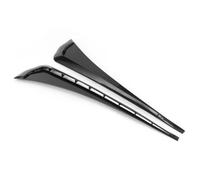 Intérieur de voiture Compatible Avec Civic 2 Pièces Ailes Latérales De Voiture Becquet Couteau À Vent Ouïes Latérales Grille D'aération Universelle Pour Ailes Latérales Voiture Truning