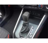 Intérieur de voiture Compatible Avec Toyota Pour Raize A200 2020 2021 2022 Pommeau De Levier De Vitesse De Voiture Poignée Couvercle Garniture Autocollant Accessoires Intérieurs(Carbon fiber pattern)