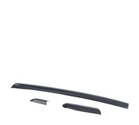 Intérieur De Voiture Moulures Intérieures Garnitures Tableau Bord Console Centrale Revêtement Décoratif Style Fibre Carbone ABS Pour A3 8V 2014-2018 S3 2017