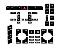 Intérieur de Voiture pour Audi A4 B6 B7 2000-2008 : Kit de réparation pour Interrupteur de lève-vitre électrique Panneau de Tableau de Bord ESP Alarme et climatisation (Type B)