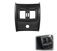Intérieur de voiture Pour BMW Série 4 Pour F32 2014-2018 2017 2016 2015 Style Fibre De Carbone Voiture Arrière Climatisation Évent Couverture Garniture