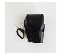 Intérieur De Voiture Pour CRV Pour CR-V 2007-2011 Cuir Véritable Cousu À La Main Marron Noir Accessoires Couvercle Pommeau De Levier De Vitesse Moulages Intérieurs(RHD BK)