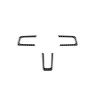 Intérieur De Voiture Pour Ford Pour Mustang 2015-2023 Autocollant De Panneau De Couverture De Voiture Accessoires De Garniture Intérieure Moulages Intérieurs(L Soft Carbon)