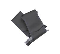 Intérieur de Voiture pour Hyundai Santa Fe 2013-2018 : Housse de Volant tressée à la Main Protection perforée en PU (Ligne Noire et Bleue)