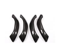intérieur DéCoration Garniture 4 Pièces Revêtement D'habillage Poignée Porte Intérieure Voiture Pour BMW X1 F48 2016-2019/pour BMW X2 F47 2018 2019 Accessoires Fiber Carbone ABS D'autocollant ( Couleu
