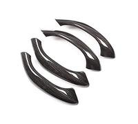 intérieur DéCoration Garniture 4 Pièces Revêtement D'habillage Poignée Porte Intérieure Voiture Pour BMW X1 F48 2016-2019/pour BMW X2 F47 2018 2019 Accessoires Fiber Carbone ABS D'autocollant ( Couleu