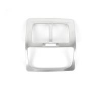 intérieur DéCoration Garniture Cadre sortie climatisation arrière acier inoxydable garniture couverture décorative pour BMW X3 X4 G01 G02 2018-2022 intérieur voiture (Color : Argent)