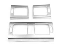 intérieur DéCoration Garniture Couverture cadre CD climatiseur Console centrale style voiture pour Mercedes pour Benz pour GLK X204 2008-2012 garniture sortie (Color : 3 pieces)