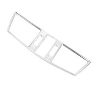 intérieur DéCoration Garniture Garniture couverture décoration cadre ventilation climatiseur Console centrale pour Mercedes pour Benz W212 2009-2011 (Color : Argent)