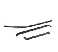 intérieur DéCoration Garniture Pour Chevy Pour Corvette C8 Z51 Pour Coupé 2020 2021 2022 Bandes De Garniture De Tableau De Bord De Console Centrale De Voiture(Black Carbon Fiber)