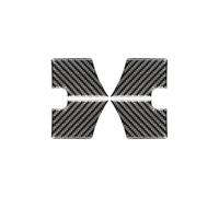 Intérieur DéCoration Garniture Pour Ford Pour Explorer 2013-2019 Voiture Porte Intérieure Bol Patch Cadre Garniture Autocollant Décalcomanie Fiber Carbone