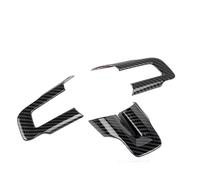 Intérieur DéCoration Garniture Pour Ford Pour Mustang 2015 2016 2017 2018 2019 Couverture Volant Voiture Garniture Fiber Carbone Protection Décoration Autocollant