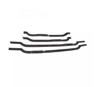 intérieur DéCoration Garniture Pour Land Pour Rover Pour Discovery 4 2010 2011 2012-2016 Panneau De Porte Intérieure De Voiture Bandes Décoratives Garniture De Couverture(Noir grain de bois)