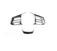 intérieur DéCoration Garniture Pour Subaru Pour Forester 2013 2014 2015 Décoration De Volant De Voiture Garniture De Couverture De Lunette(Fibre de carbone noir)