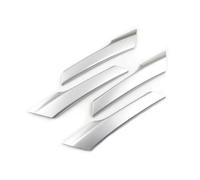intérieur DéCoration Garniture Pour VW Pour Tiguan 2008 2009 2010 2011 2012 2013 2014 2015 2016 Voiture Intérieur Porte Accoudoir Poignée Tirer Couverture Garniture(Argent)