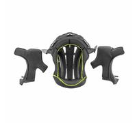 Intérieur Du Casque Noir/Jaune ACERBIS Pour Casque IMPACT CARBON Taille XS