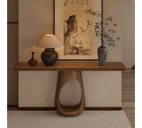 Intérieur En bois Décoratif meubles couloir table, Étroit entrée décoratif console, Rétro d'entrée console table, Salon Derrière canapé tables, Bords arrondis, Facile à installer.(80*25*75cm)