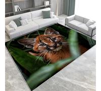 Intérieur Extérieur Tapis De Salon, 3D Lynx des Animaux Grand Soft Antidérapant Tapis De Sol pour Cuisine Canapé Couloir Chambre, Décoration De Maison Moderne 200 X 300 Cm -31656142481