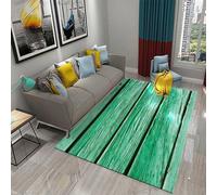 Intérieur Extérieur Tapis De Salon, 3D Planches De Parquet Rétro Grand Soft Antidérapant Tapis De Sol pour Cuisine Canapé Couloir Chambre, Décoration De Maison Moderne 60 X 90 Cm -4786219222688
