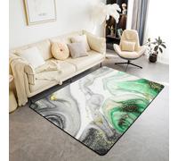 Intérieur Extérieur Tapis De Salon, 3D Texture De Marbre Abstraite Soft Antidérapant Tapis De Sol Pour Cuisine Canapé Couloir Chambre, Décoration De Maison Moderne 80 X 120 Cm - Nettoya /5226381639713