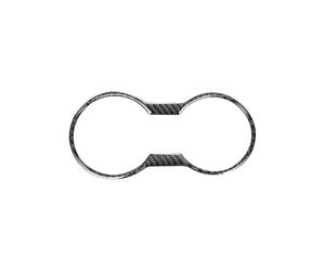 Intérieur Garniture Pour Ford Pour Mustang GT 2015-2021 Porte-gobelet D'eau Décoration Cadre Revêtement D'habillage Autocollant Décorative Trim