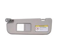 Intérieur Pare Soleil Remplacement Pare-Soleil Avant pour Hyundai pour Elantra 2011-2015, Beige, Gris, Gauche Ou Droite(Gray Left)