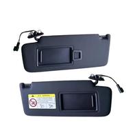 Intérieur Pare Soleil Remplacement Pare-Soleil De Rétroviseur De Voiture pour Golf MK7 2014-2017, Compatible OEM avec Les Références 5GG857551 Et 5GG857552(1 Pair)