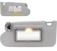 Intérieur Pare Soleil Remplacement Pare-Soleil De Voiture pour Altima 2017 2013 2014 2015 2016 2018 avec Lumière 96401-3TA2A 96400-3TA2A Côté Conducteur Et Passager(Gray Left Side)