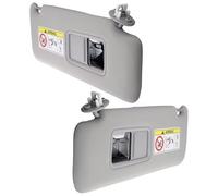 Intérieur Pare Soleil Remplacement Pare-Soleil Gris Côté Gauche Côté Droit Côté Conducteur Côté Passager J15 pour Toyota pour Land pour Cruiser Prado KDJ155 KDJ150 2009-2023