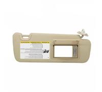 Intérieur Pare Soleil Remplacement pour Toyota pour Highlander Beige Gris Pare-Soleil Gauche Droite Côté Conducteur Côté Passager 2014 2015 2016 2017 2018 2019(Beige Right)