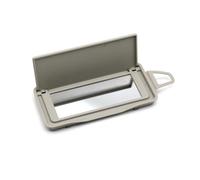 Intérieur Pare-Soleil Voiture Couvercle en Verre Support Miroir Maquillage Panneau pour Benz E CLS Classe W212 W218 E200 E300 E260 E320(Titanium-a Left)