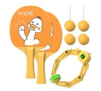 intérieur -Pong Game - Tennis de Table Portable pour, Exercice Physique avec balles et pagaie | Kit Sportif interactif pour Les activités recréées Classe House