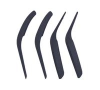 Intérieur Porte Poignée Tirer Couverture Pour Pour X1 Pour X 1 Pour E 84 Pour E84 10-2016 Gauche Droite Panneau Poignée Barre Traction Revêtement D'habillage Avant Arrière Intérieur Auto(Black 4 Pcs)