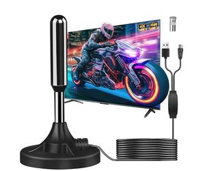 IntéRieur Puissante, CâBle Coaxial De 5m, RéCeption Longue Distance 500km