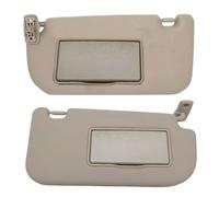 Intérieur Remplacement pour KIA pour Sportage KM 2004 2005 2006 2007 2008 2009 Pare-Soleil Bouclier Pare-Soleil Panneau avec Miroir Accessoires Voiture(2 Piece Gray)
