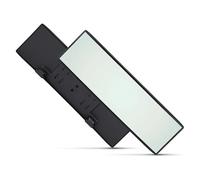 Intérieur Rétroviseur Latéral Rétroviseurs Rétroviseur Grand Angle Panoramique Assistance Anti-éblouissement Grande Vision Moniteur Intérieur Auto Universel(White)