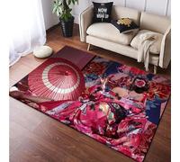 Intérieur Tapis De Salon, 3D Caractère De Geisha De Beauté Japonaise Imprimé Grand Soft Antidérapant Tapis De Sol pour Canapé Couloir Chambre, Décoration De Maison Moderne 50 X 80 Cm -8U6U4A9Y6D5