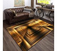 Intérieur Tapis De Salon, 3D Espace Abstrait De Science-Fiction Imprimé Grand Soft Antidérapant Tapis De Sol pour Canapé Couloir Chambre, Décoration De Maison Moderne 140 X 200 Cm -523515266925