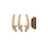 Intérieur Voiture Accessoires Poignée Intérieure Porte Gauche Et Droite Cache Garniture Pour BMW Pour X3 Pour X4 Pour F25 Pour F26 Référence 51419209216(Beige RHD 1 Set)