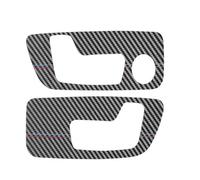 Intérieur Voiture Boutons Réglage Du Siège Autocollants Protection Garniture Panneau Intérieur Voiture Pour BMW Pour X3 G01 Pour X4 G02 Intérieur Accessoires(Carbon Style A RHD)