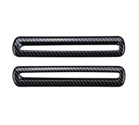 intérieur voiture Compatible Avec Dodge Pour Challenger 2015 2016 2017 2018 2019 2020 Garniture De Sortie De Climatisation Porte Voiture Accessoires Décoration Couvercle De Ventilation AC(Color:2)